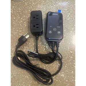 Temperature Controller Thermostat Dual Outlet Heating Cooling for Incubator Tank